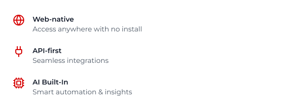 Built for the Way You Work Icons